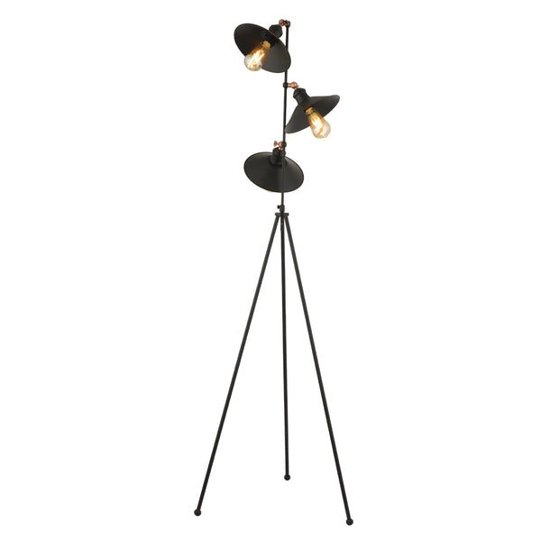 Lampader HubRom, VIOLET 3751-3L-BL 52x152 cm 3xE27-60W Negru