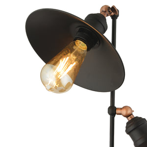 Lampader HubRom, VIOLET 3751-3L-BL 52x152 cm 3xE27-60W Negru